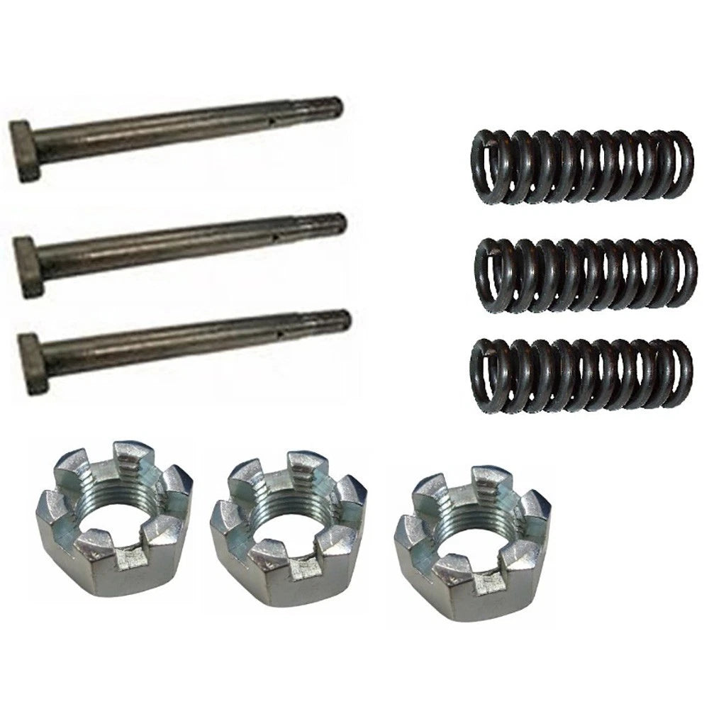 14H862 Clutch T-Bolt, Nut & Spring Kit Fits John Deere