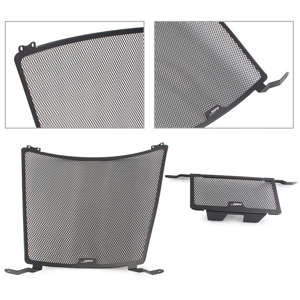 Motorcycle Radiator Guard Grille Cover Protector for BMW S1000RR 19-23 Black