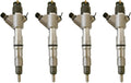 4X Fuel Injector 0445120516 for Ford PERKINS 7.1 Engine 6.4 Excavator