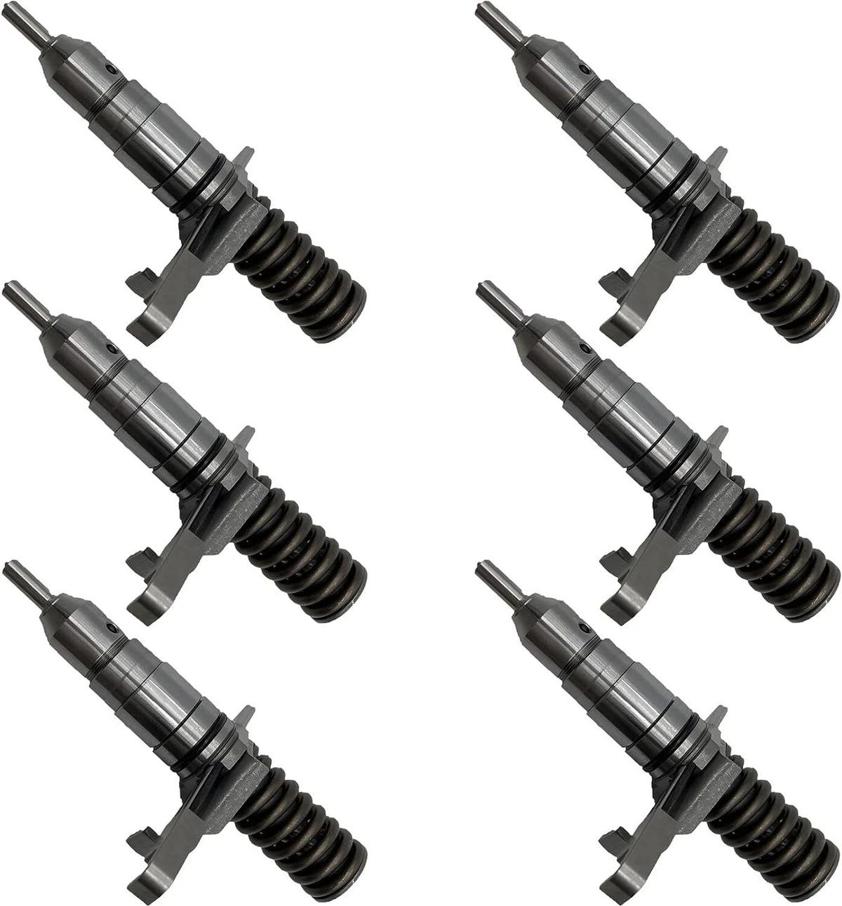 6pcs Fuel Injector 7E9585 for Caterpillar 3114 3116 Engine 320 L 918F T28F RT100