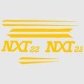 MasterCraft Boat Sticker Decals 7501607 - NXT22 Flash Yellow (8 PC Kit)