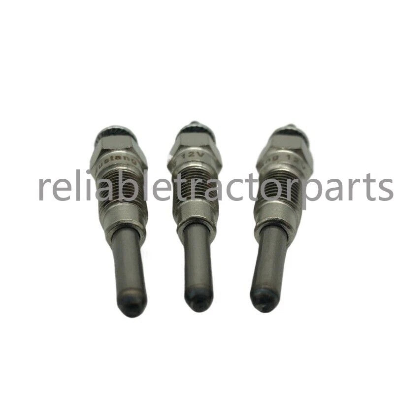 3PCS Glow Plug for Komatsu 2D68E-3A 3D72-2B 3D74E-3C PC15R-8 YM129795-77800