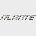 Premier Pontoon Boat Raised Emblem Decal - Alante Sticker Silver