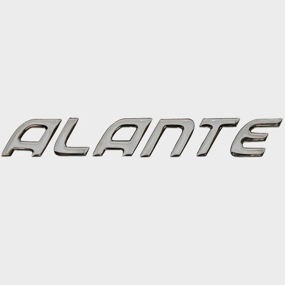 Premier Pontoon Boat Raised Emblem Decal - Alante Sticker Silver