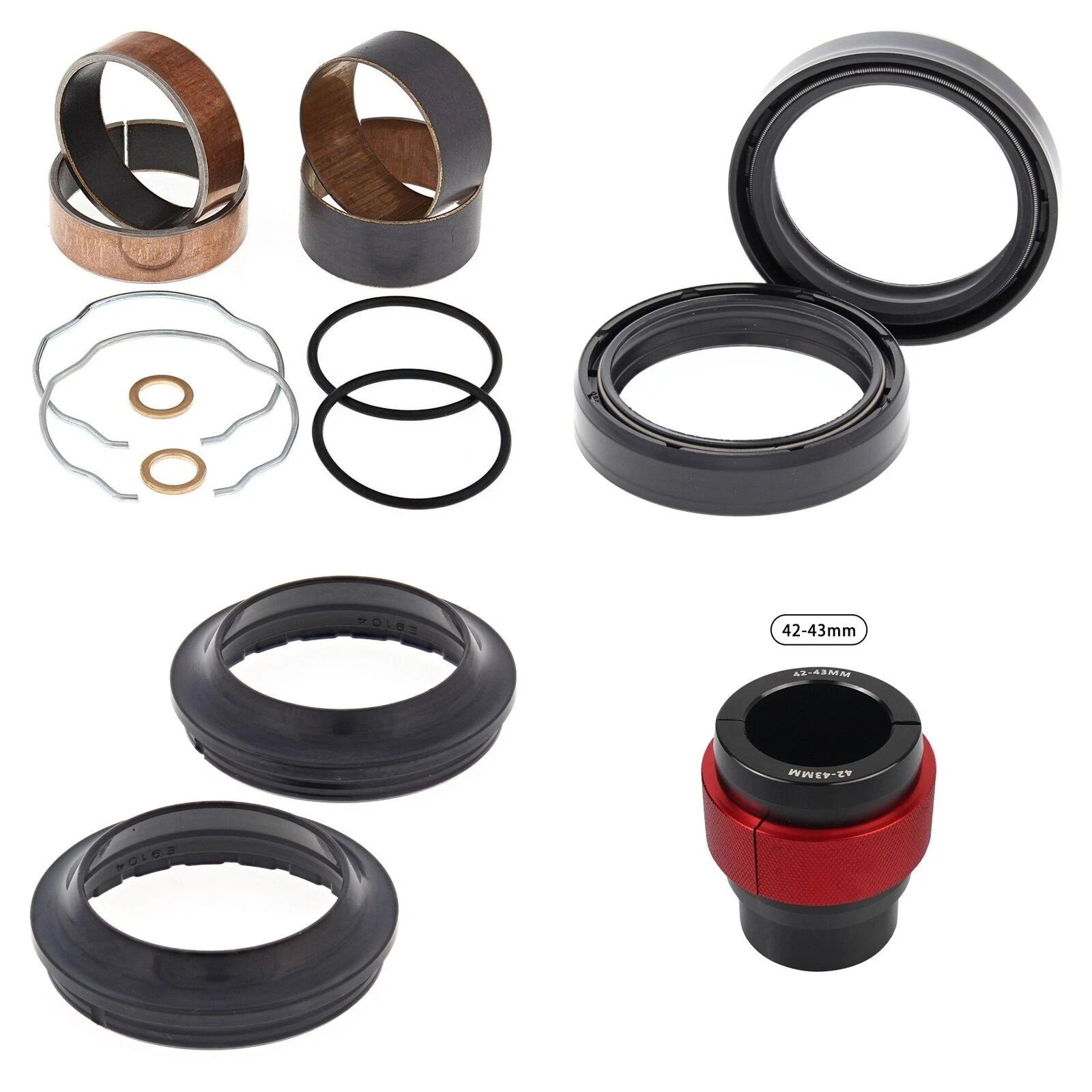 Front Fork Rebuild Kit for Honda CBR1000RR Fireblade 2008-2009 with Driver