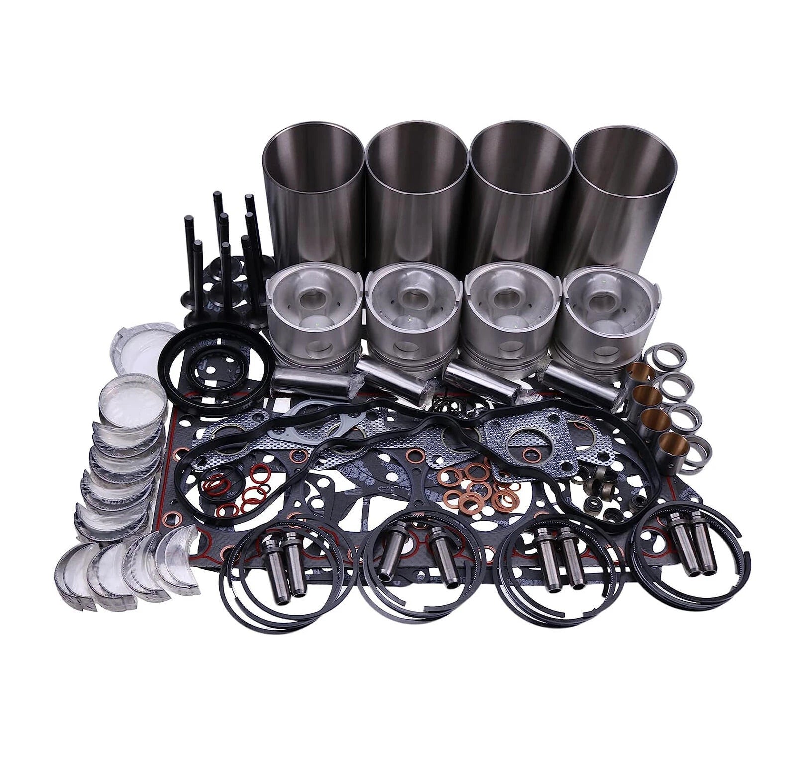Overhaul Rebuild Kit for Kubota V1200 Engine RX245 RX275 RX2750 Loader