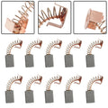 10 Pair Angle Grinder Motor Carbon Brushes Replacement Part Power Tool 20mm