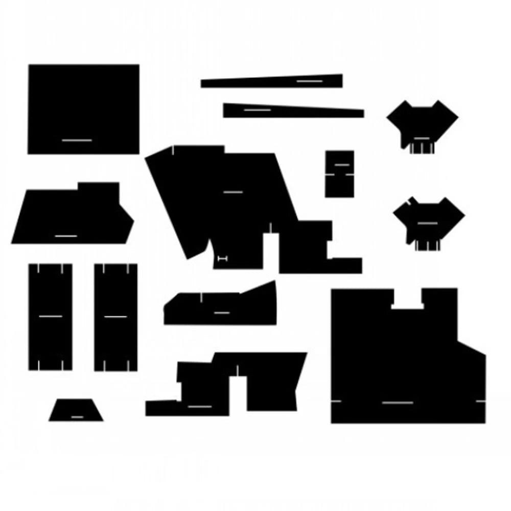 CA703 Cab Kit with Headliner Fits Case-IH Tractor Models 1270 1370 1570
