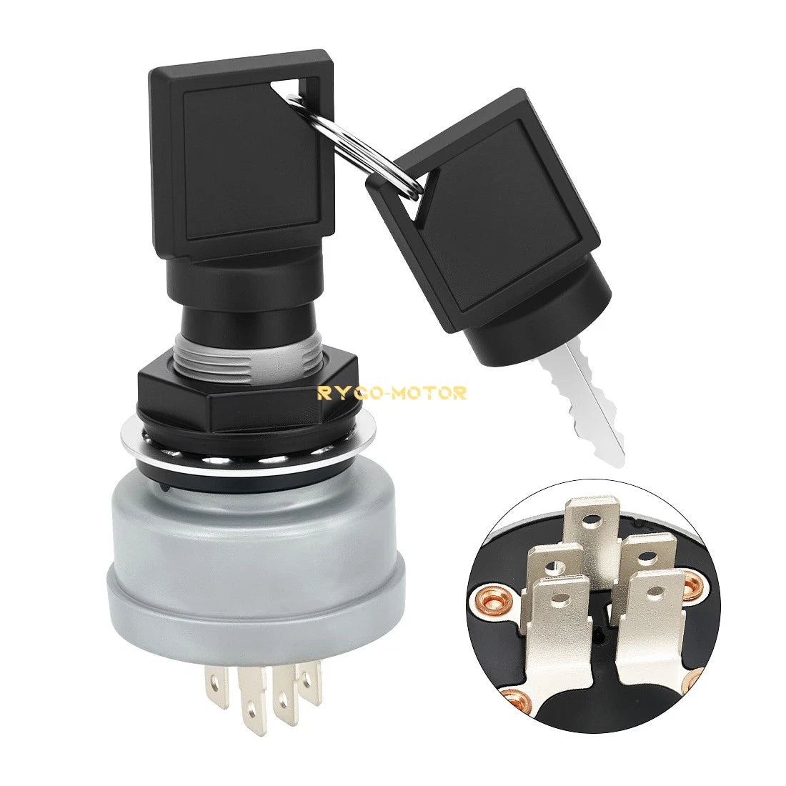 Ignition Switch with 2 Keys 2410109 for Polaris Ranger 500 6x6 1999