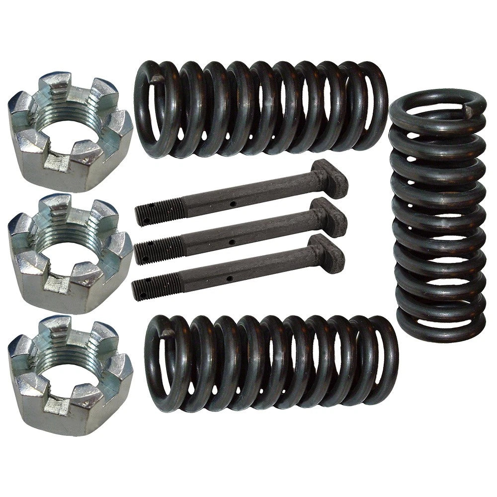 14H862 Clutch T-Bolt Nut & Spring Kit Fits John Deere Tractors 70 720 730