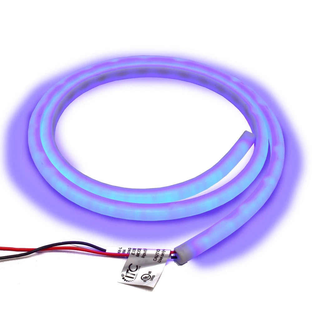 ITC Boat Luna Flexible Tape Light RNLL12BL4812-D T - 48 Inch Blue LED