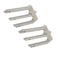 MasterCraft Boat Wakeboard Tower Racks - 11 Inch Aluminum (pair)