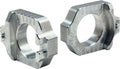 WORKS Axle Blocks Elite Yam Silver – Fits Yamaha YZ250F & YZ450F 2010-2017