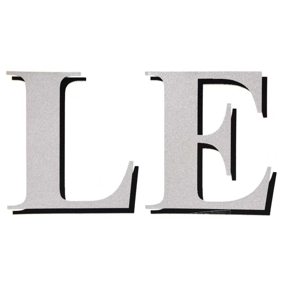 Lund Boat Brand Decal 1986317 - LE Model Metallic Silver Sticker