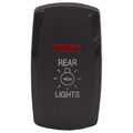 Moomba Boat Rocker Switch Actuator 107456 - Rear Lights Illuminated