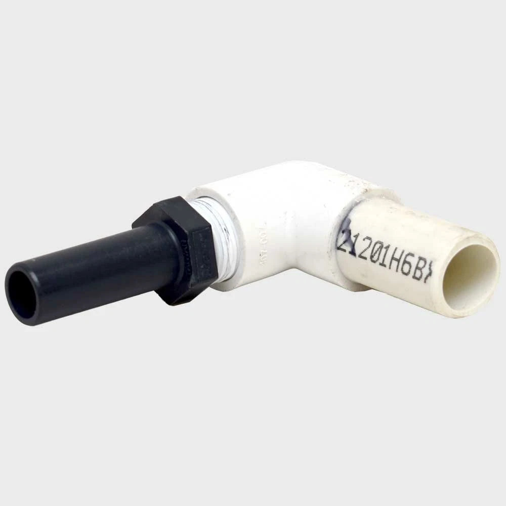 Chaparral Boat Elbow Connector with Sealing Grommet 385310883 - 3/4 Inch