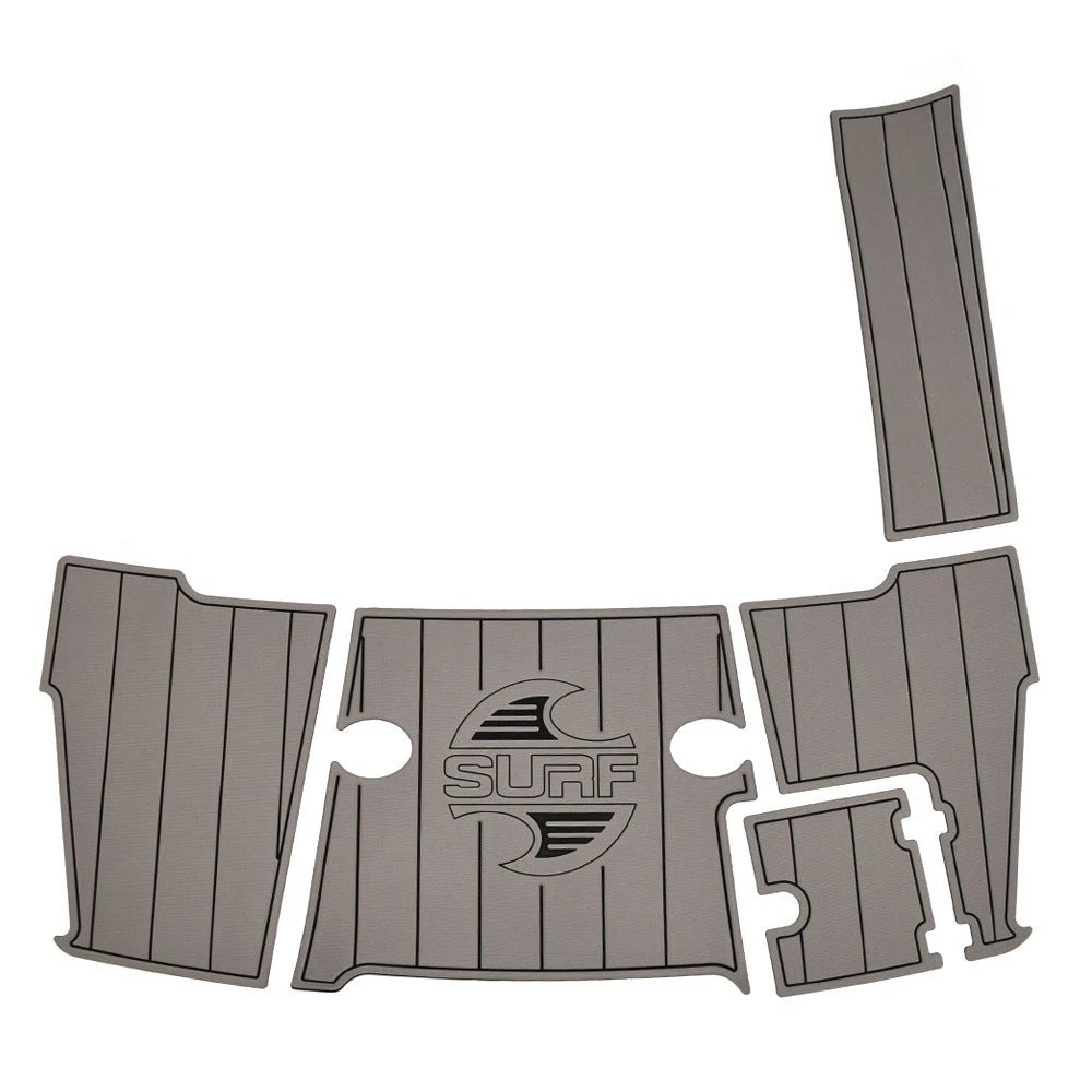 Chaparral Boat Swim Platform Mats 60.00292 - Surf Storm Gray (5Pc)