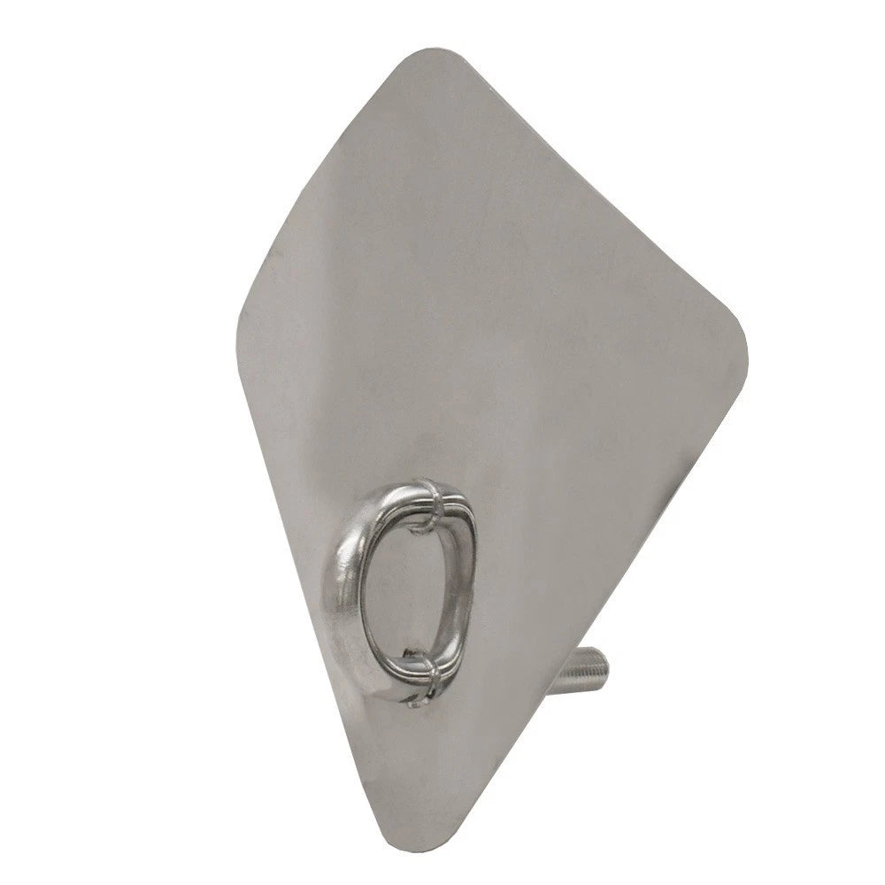 Boat Bow Scuff Chafe Plate 78606 - Stainless Steel