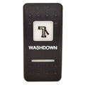 Carling Boat Rocker Switch Cover - Washdown Black Actuator