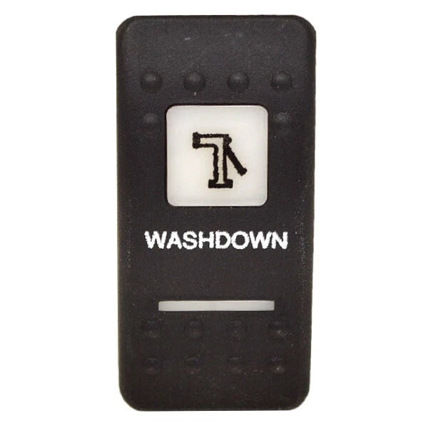 Carling Boat Rocker Switch Cover - Washdown Black Actuator