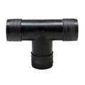 Skiers Choice Boat Tee Fitting 107253 - 1 1/2 Inch Black Plastic