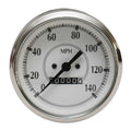 Faria Boat Speedometer - Hour Meter Gauge SE8061A - Newport Silver