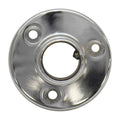 Whitecap Boat Round Flag Pole Base S-1468C - 90° Zamak 7/8 Inch