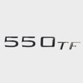 Tahoe Boat Raised Emblem Decal 182472 - 550 TF Silver Sticker