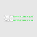 Sea Doo Jet Boat Sticker Decals - 150 Speedster Lime Green (pair)
