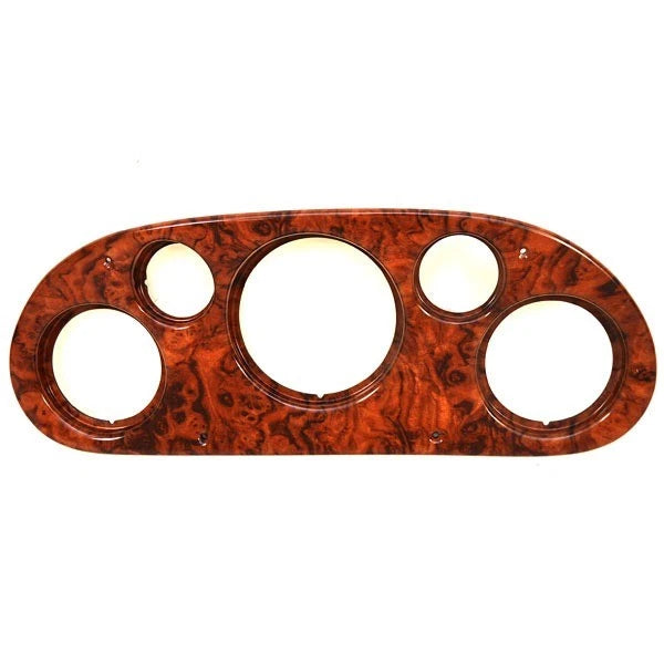 Rinker Boat Gauge Panel Blank - Woodgrain 18 X 6 7/8 Inch