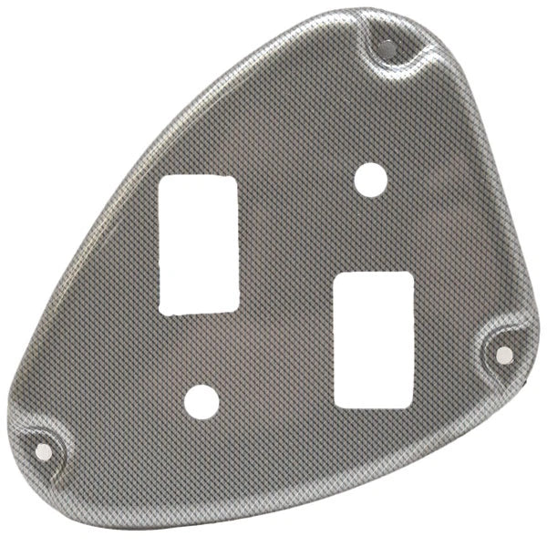 Ranger Boats Blank Gauge Switch Panel 7202598Gl - 6 5/8 X 5 7/8 Inch