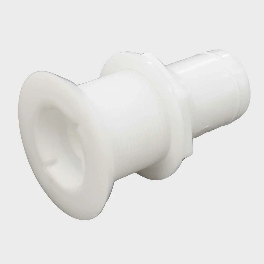 Perko Boat Drain 285 - 1 1/2 Inch White Plastic