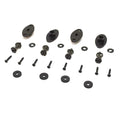 Boat Windshield Mounting Hardware - Plexiglass (kit)