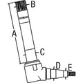 SBA330302010 Right Hand Spindle Fits Ford Holland Tractor 1720 1920