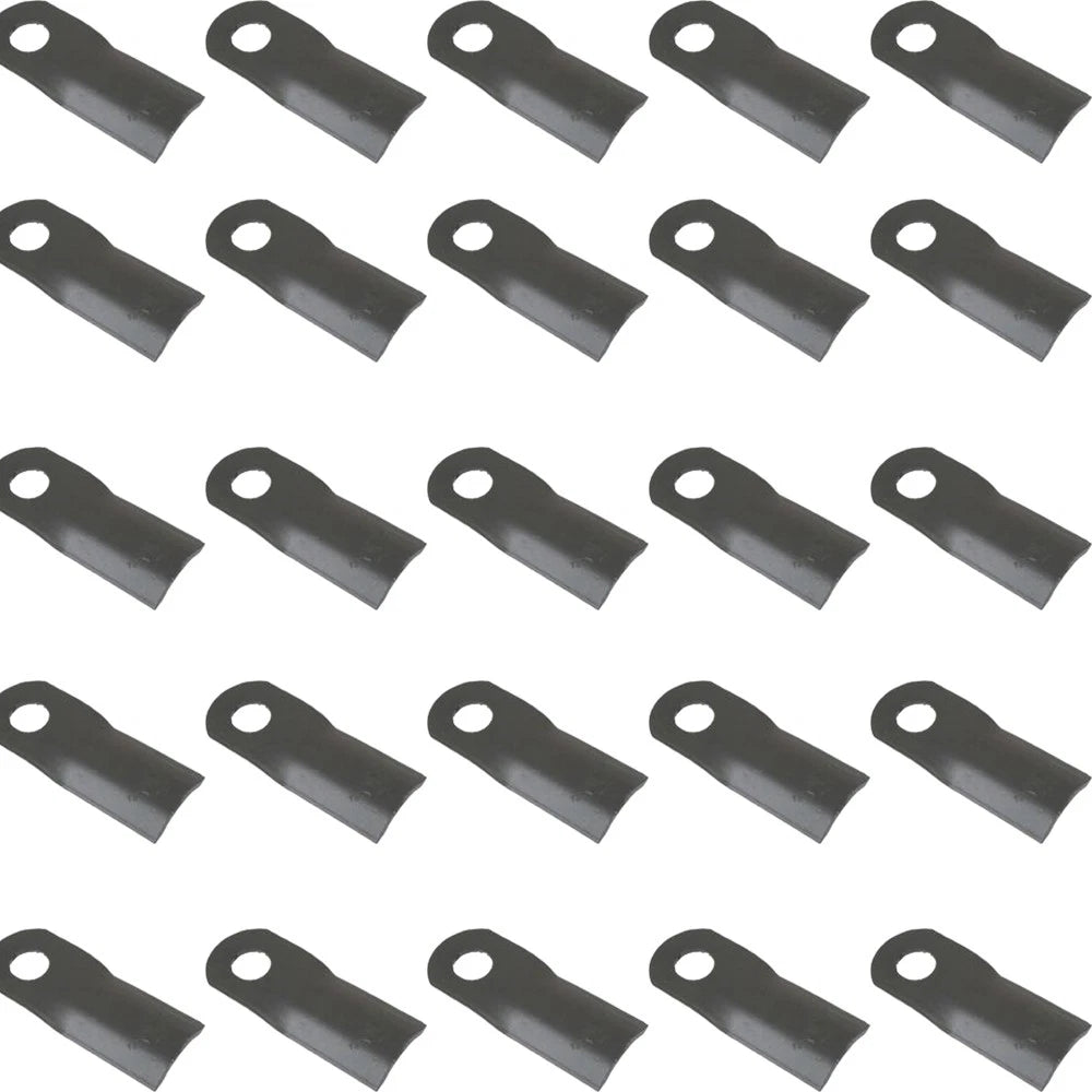 25 Pack: Disc Mower Blade Fits Ford/ Holland Replaces 56110300