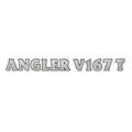 G3 Boat Decal 73405068 - Angler V167 T Silver Black White