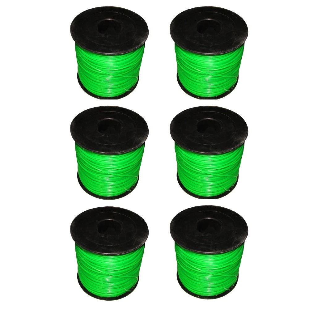 095 Round String Trimmer Line (6) Rolls Fits John Deere 21S Fits McCulloch IIHD