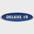 G3 Boat Raised Decal Emblem 73405202 - Deluxe 18 Stikcer Blue Silver