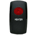 Carling Boat Contura V Rocker Switch Actuator - Heater Lighted