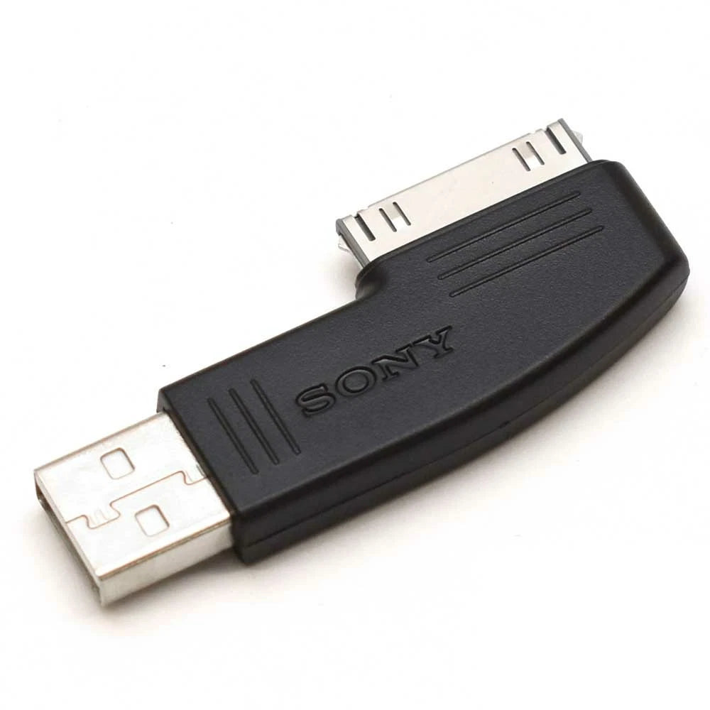 Sony Boat USB to Apple Adapter XA-501P - Right-Angle Black