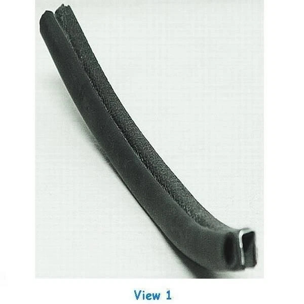 STANDARD 1/4 INCH BLACK TRIM LOCK SEAL BOAT MOLDING (10 Ft Section)