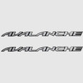 Tracker Boat Decals 88451 - Avalanche Silver Black (pair)