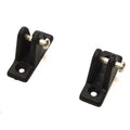 SeaArk Boat Bimini Top Bracket Mounts - Black (pair)