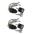 2X Ignition Key Switch Mercury Outboard Remote Control Box 87-17009A2 87-17009A5