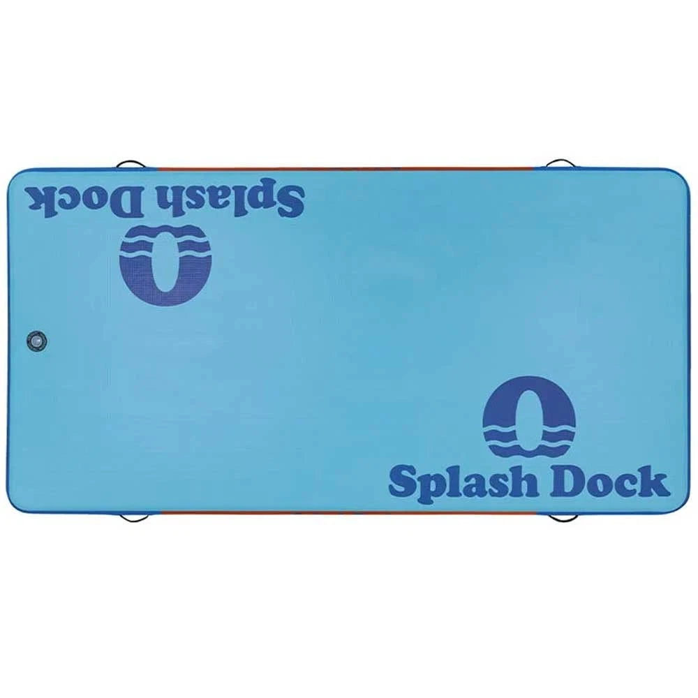 Boat Inflatable Splash Dock 2231562 - 12 X 6 Foot Blue/Orange PVC