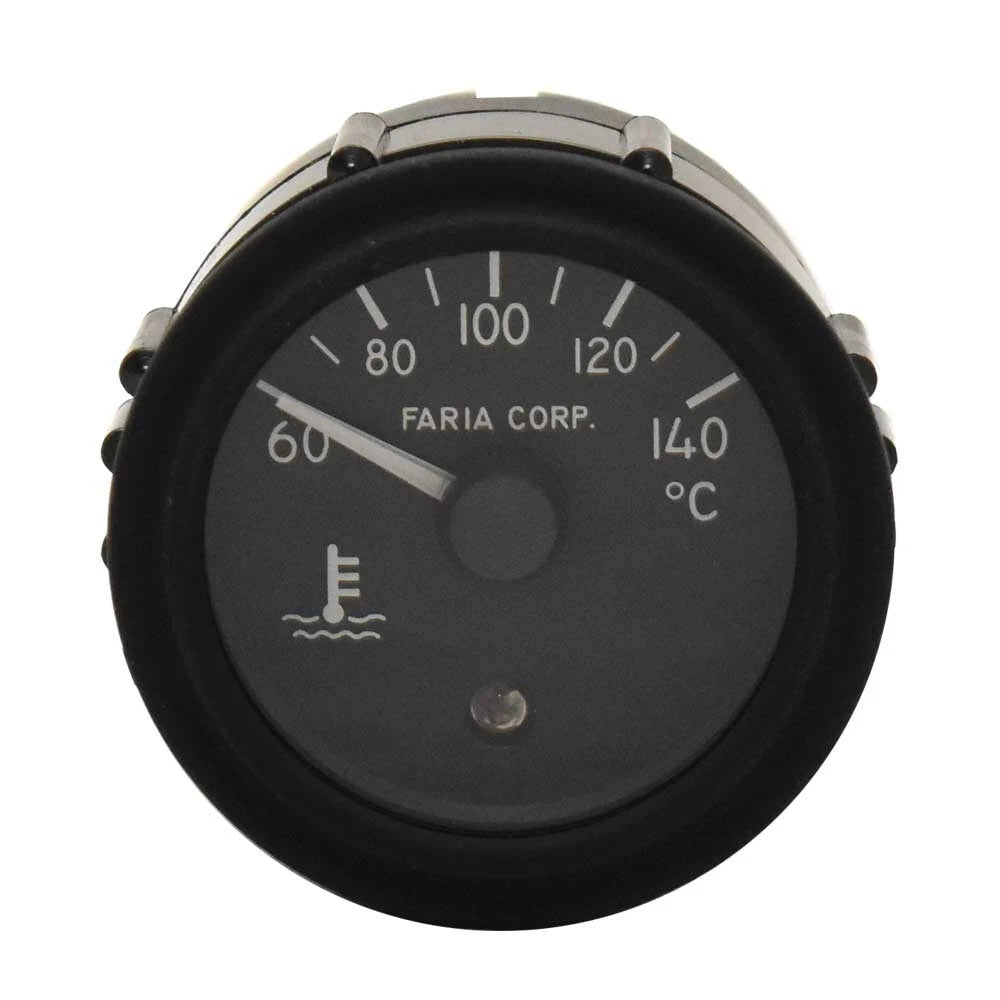 Faria Boat 140 Degree Temperature Gauge GEM005A - Celsius 2 1/8 Inch