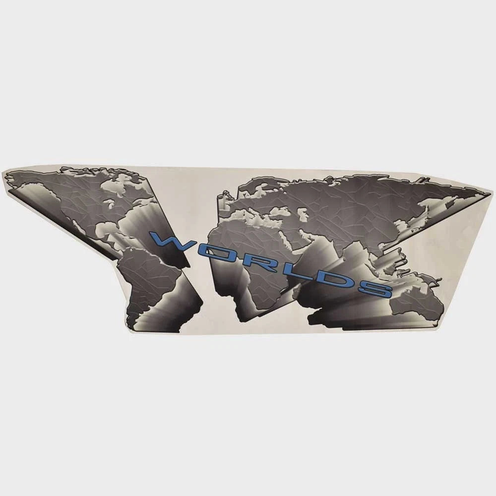 Supra Boat Hull Decal - Worlds Graphic Decal Sticker