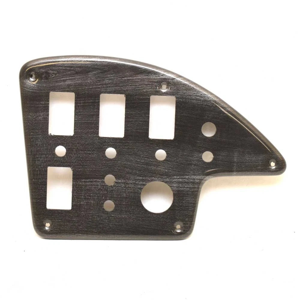 Godfrey Boat Blank Switch Panel 258336B - 9 1/4 X 6 1/4 Inch Woodgrain