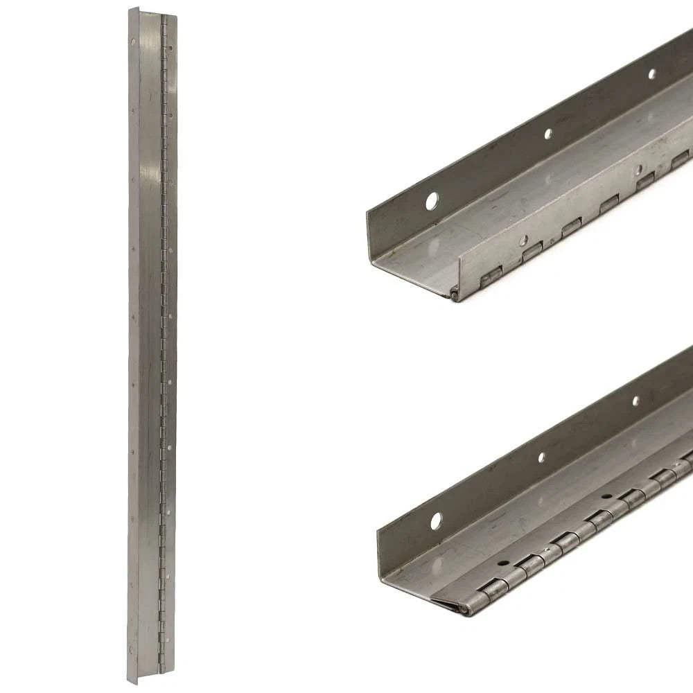 Ranger Boat Single Offset Hinge 207196 - 30 X 2 5/8 Inch 16 Gauge SS