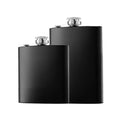 Flask Water Bottle Hiking Other Spirits Small Wine Jug Sturdy 1PCS Black